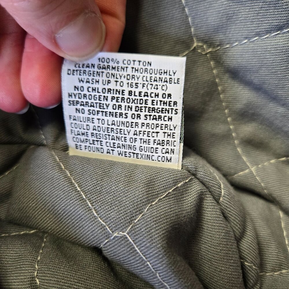 Workrite XXLarge Flame-Resistant Insulated Navy B… - image 13